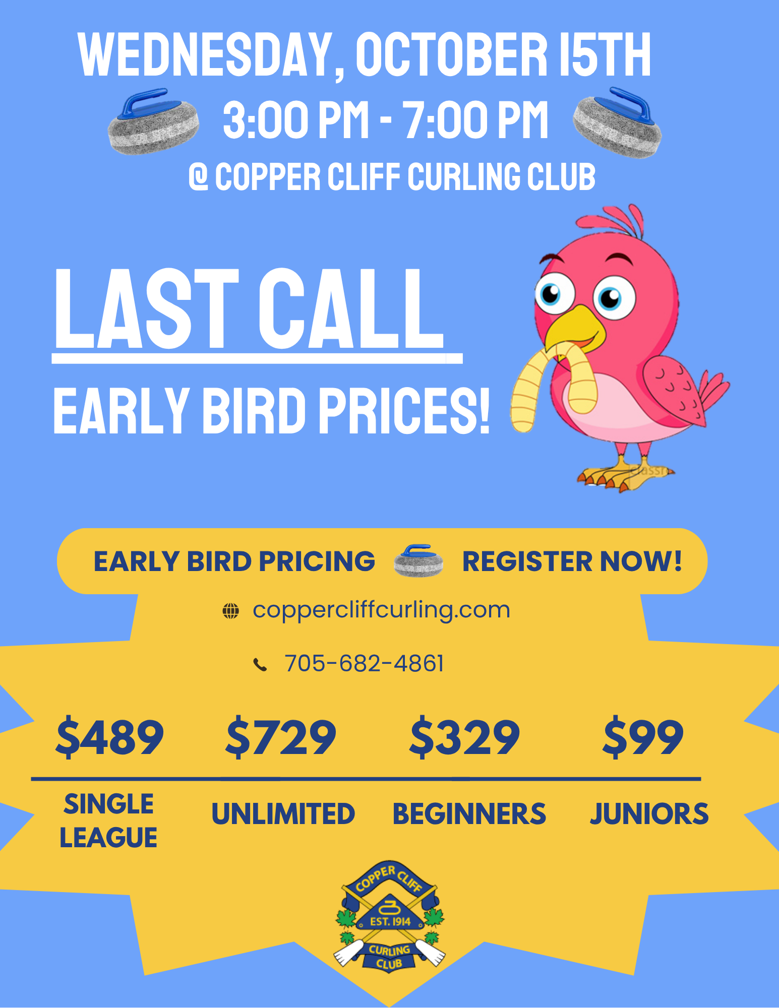 Early Bird Registration